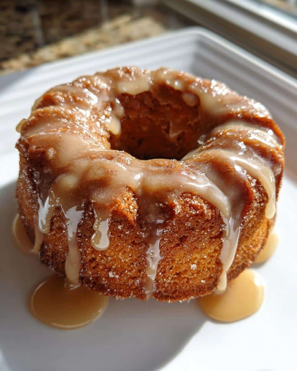 Baked Apple Cider Donuts with Brown Butter Glaze - detail 1