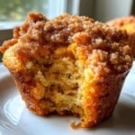 Bakery-Style Pumpkin Spice Muffins with Streusel Crumb Top