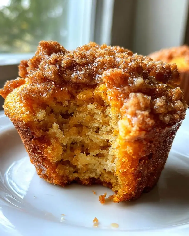 Irresistible Bakery-Style Pumpkin Spice Muffins with Streusel