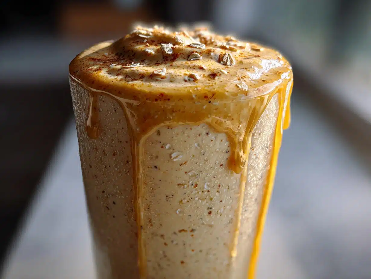 “5-Minute Banana and Oats Smoothie Your Busy Morning Craves!”