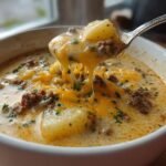 Cheeseburger Soup.