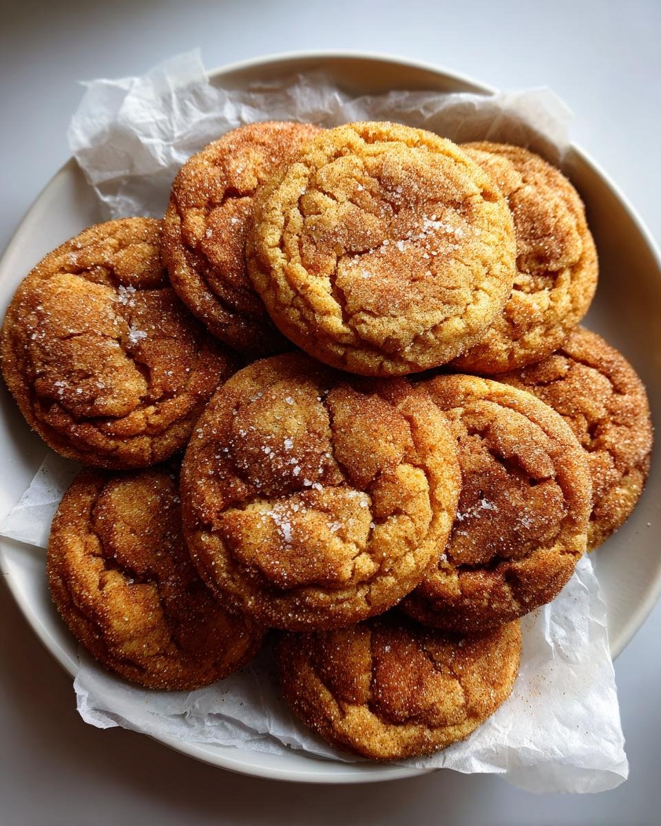 Chewy Brown Butter Snickerdoodles with Sea Salt - detail 1