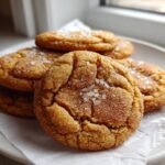 Chewy Brown Butter Snickerdoodles with Sea Salt