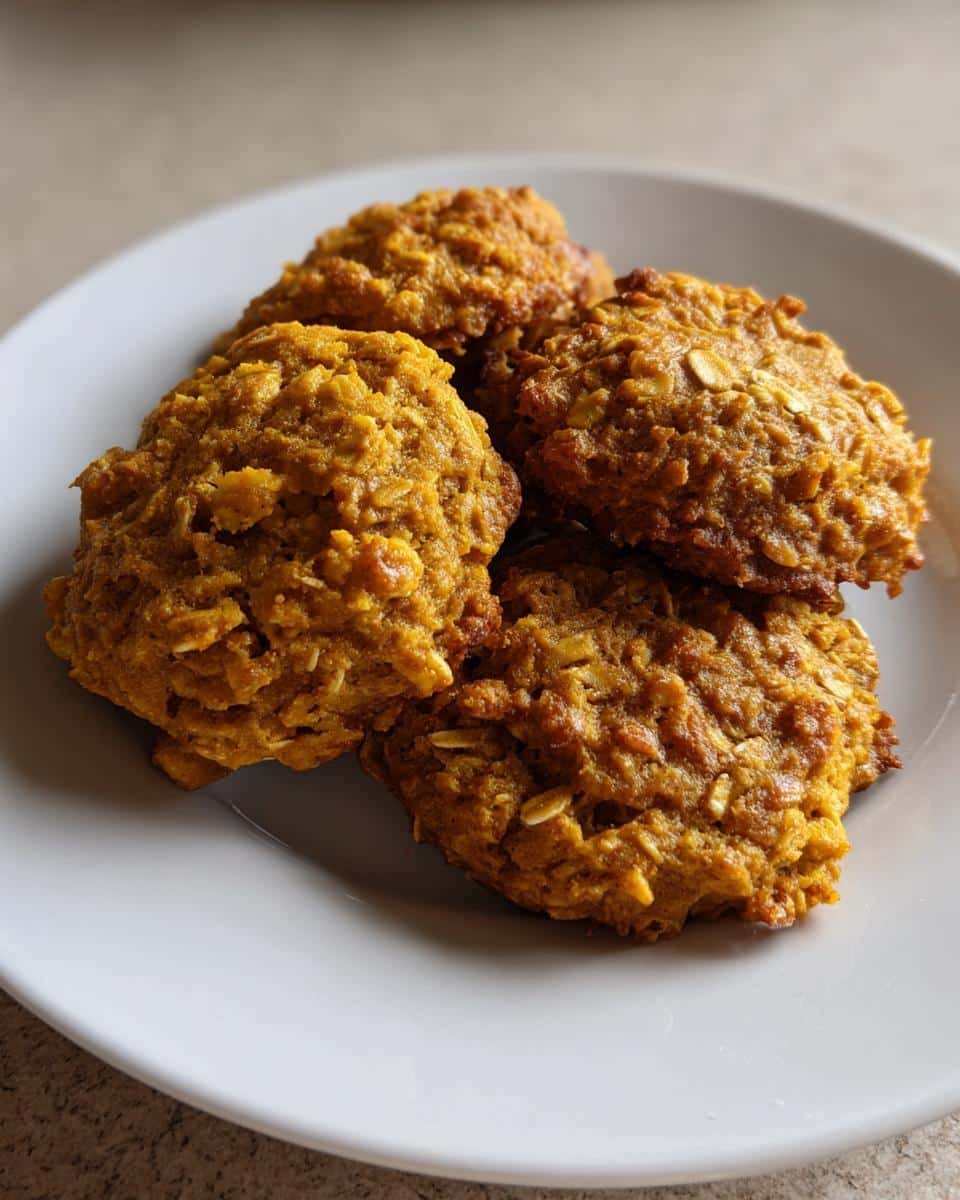 Chewy Pumpkin Oatmeal Cookies. - detail 2