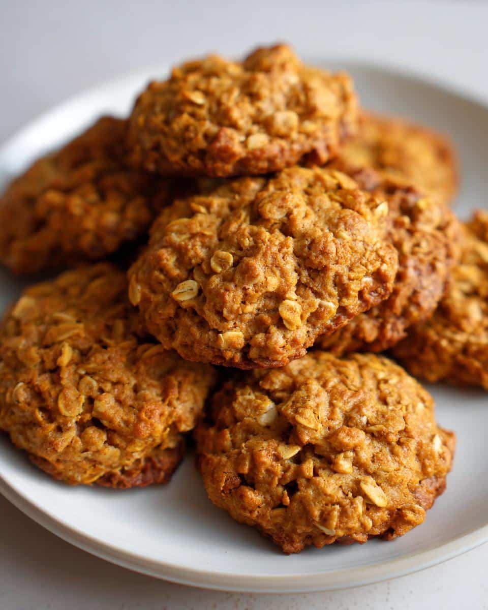 Irresistible Chewy Pumpkin Oatmeal Cookies in 30 Minutes