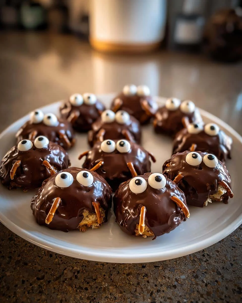 Chocolate Covered Pretzel Monsters