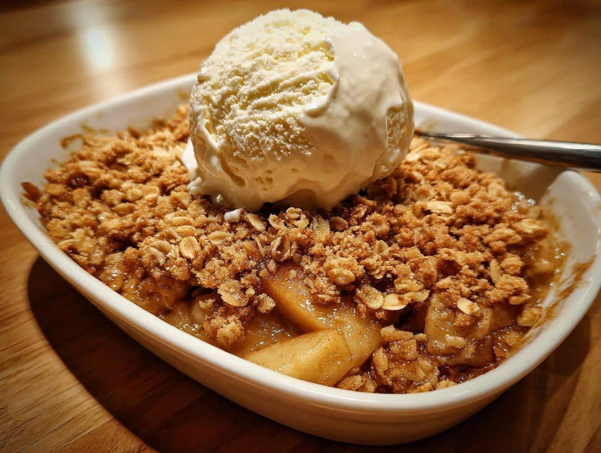 Ultimate Classic Apple Crisp with Oat Crumble – Pure Bliss!