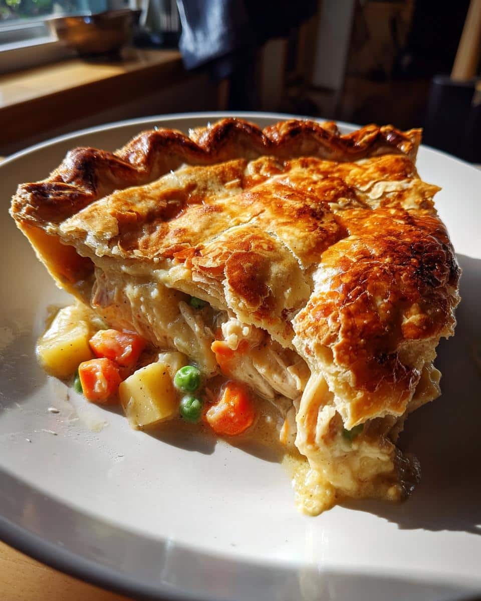 Classic Chicken Pot Pie with Flaky Homemade Crust - detail 2