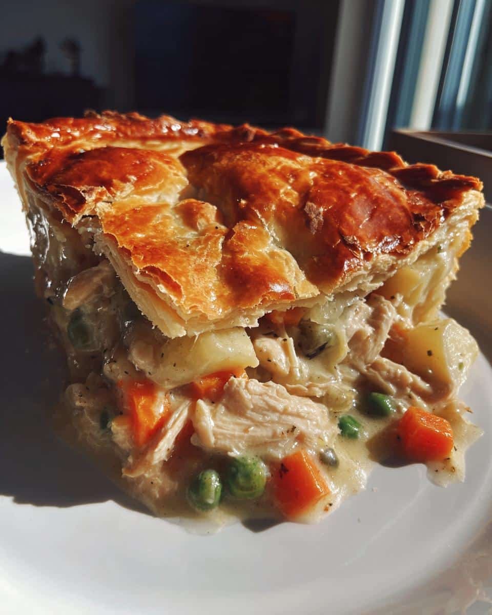 Classic Chicken Pot Pie with Flaky Homemade Crust - detail 3
