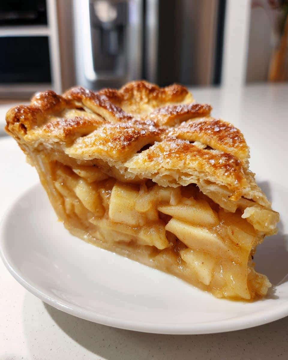 Classic Double-Crust Apple Pie with Cinnamon and Nutmeg - detail 2