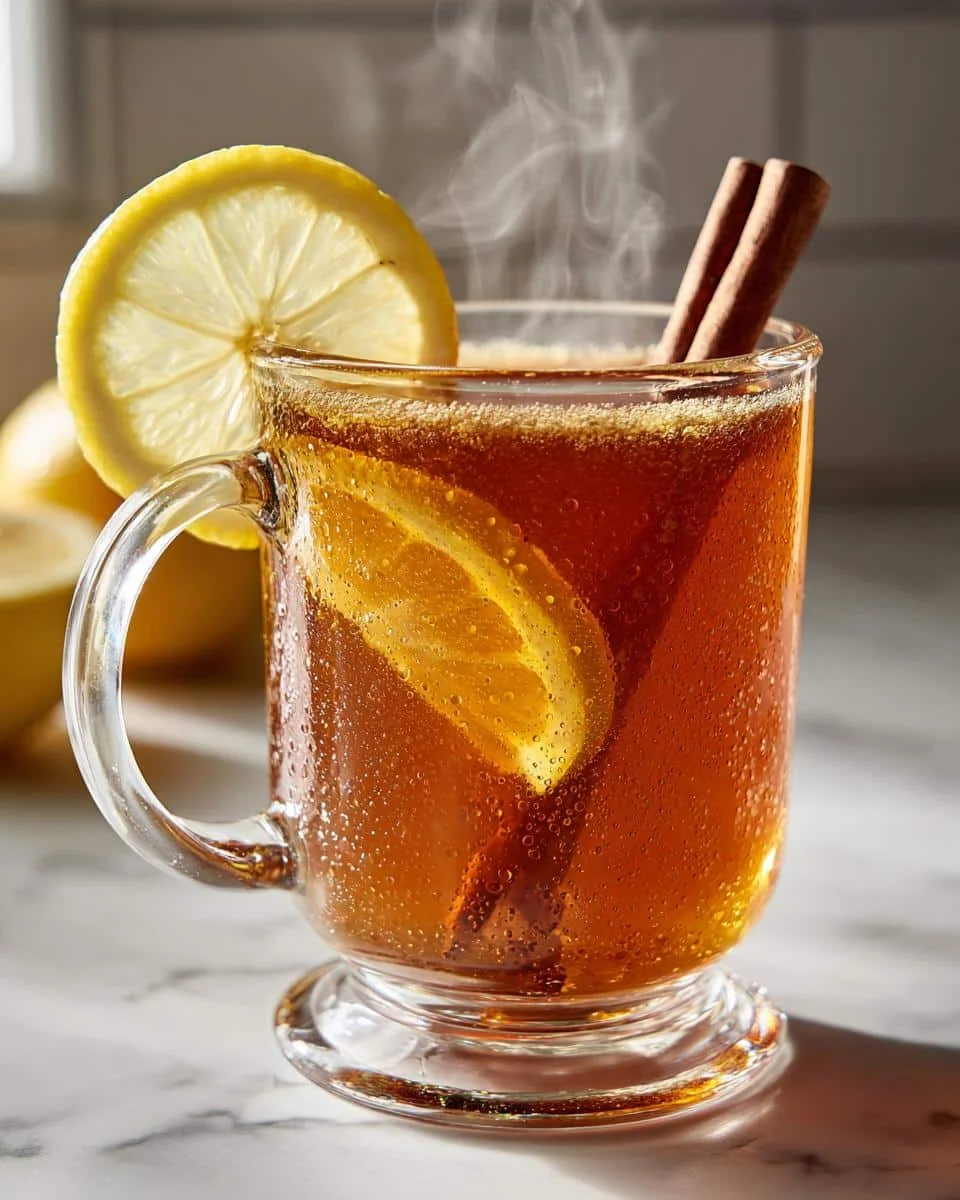 Classic Hot Toddy with Whiskey, Honey, and Lemon - detail 2