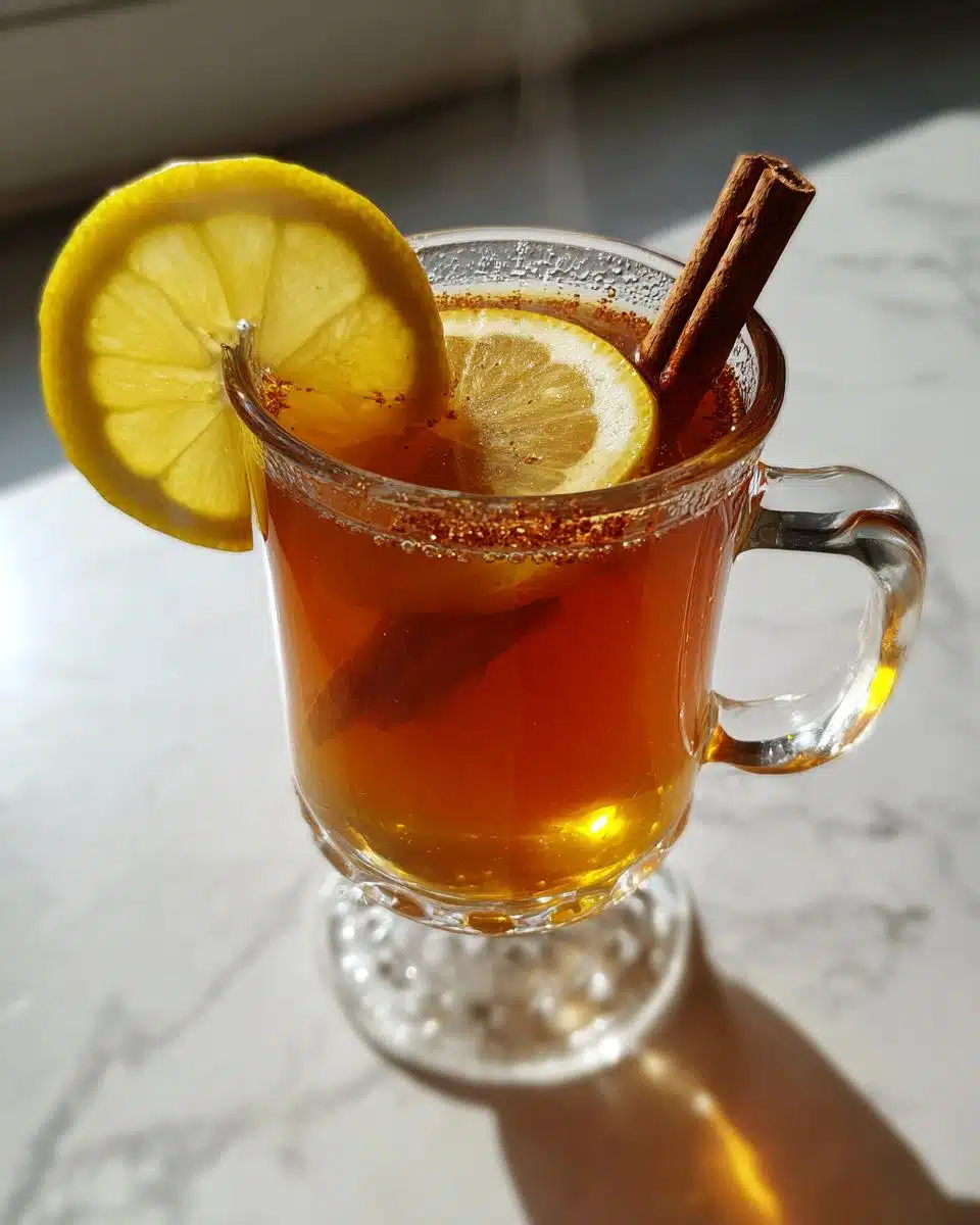 Heavenly Classic Hot Toddy – Whiskey, Honey & Lemon Bliss