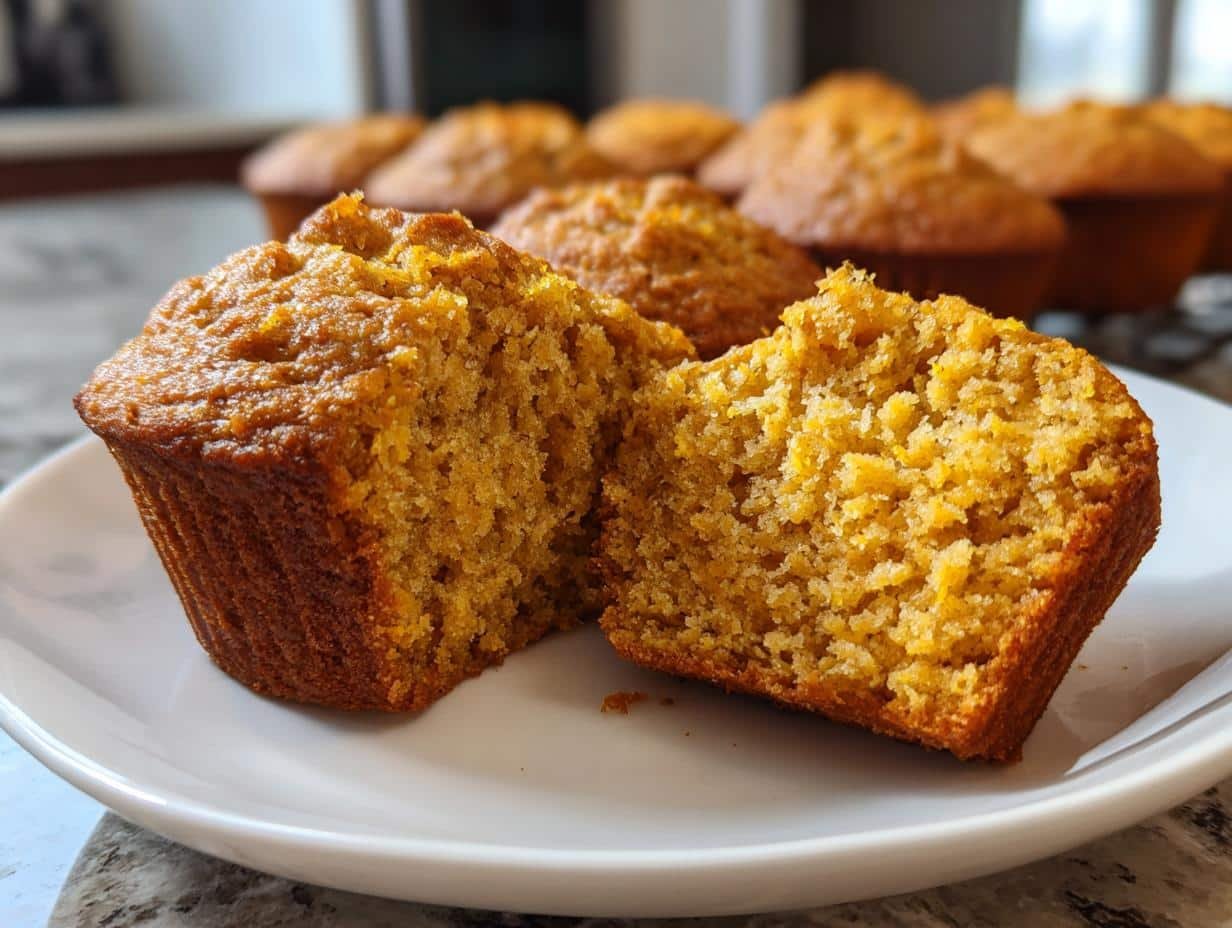 Clean Eating Pumpkin Muffins.