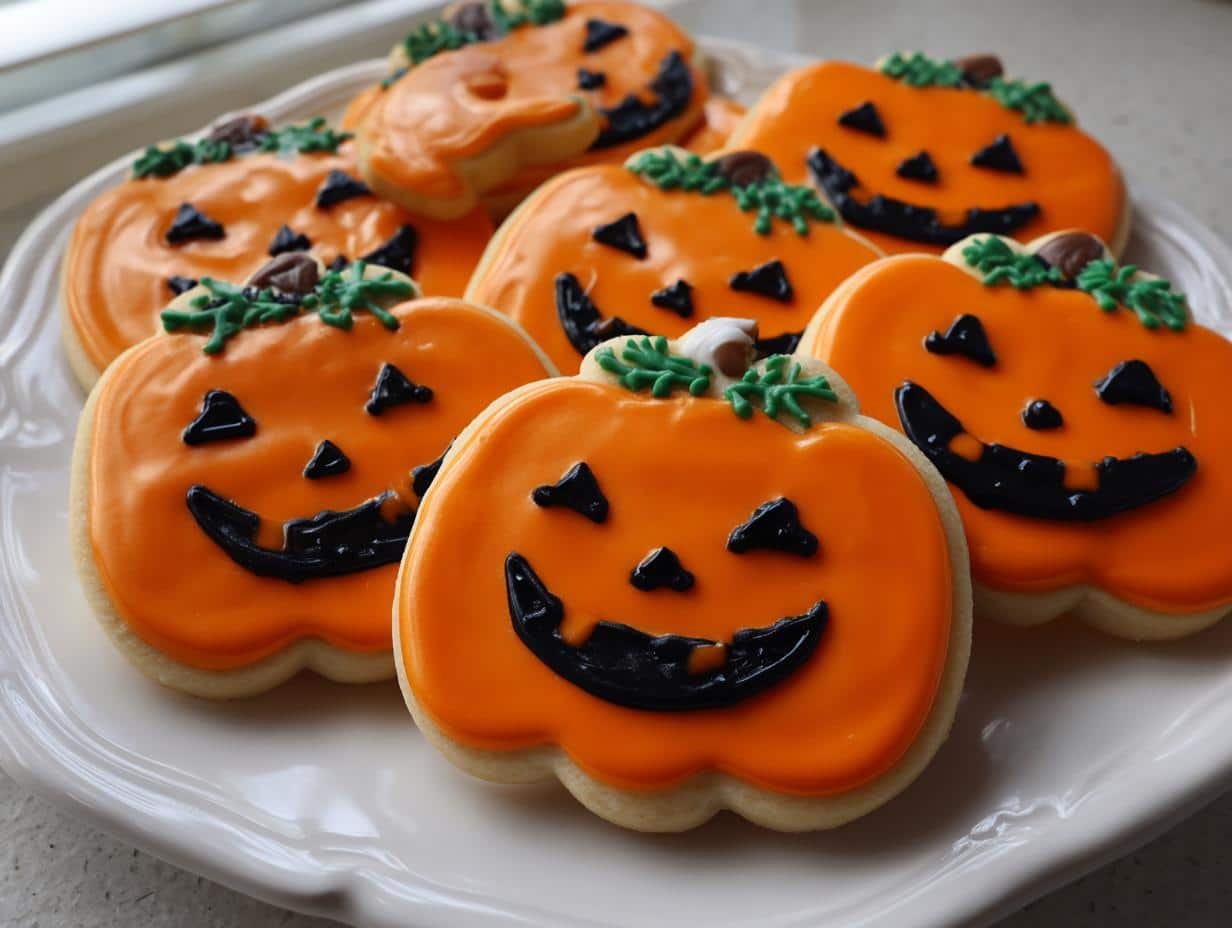 25 Spooky Jack-O’-Lantern Sugar Cookies Your Halloween Needs