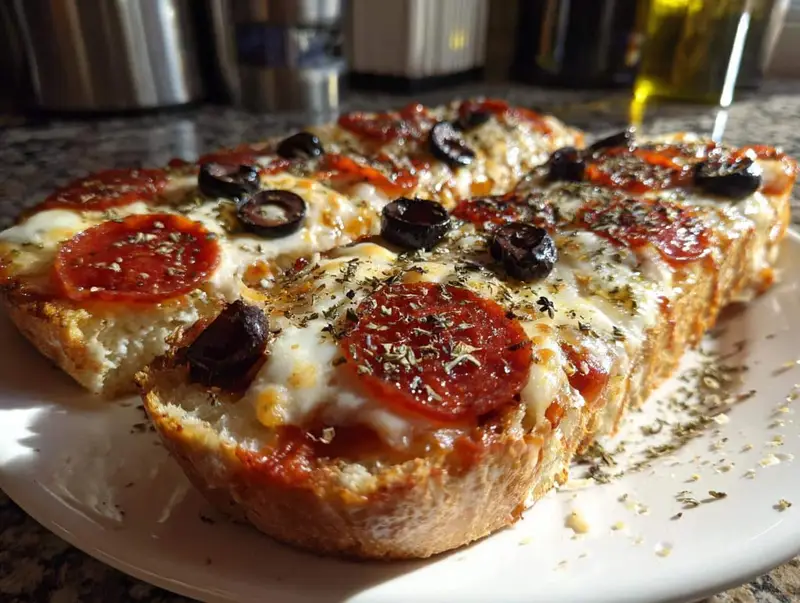5-Minute French Bread Pizza for Lazy Weeknights