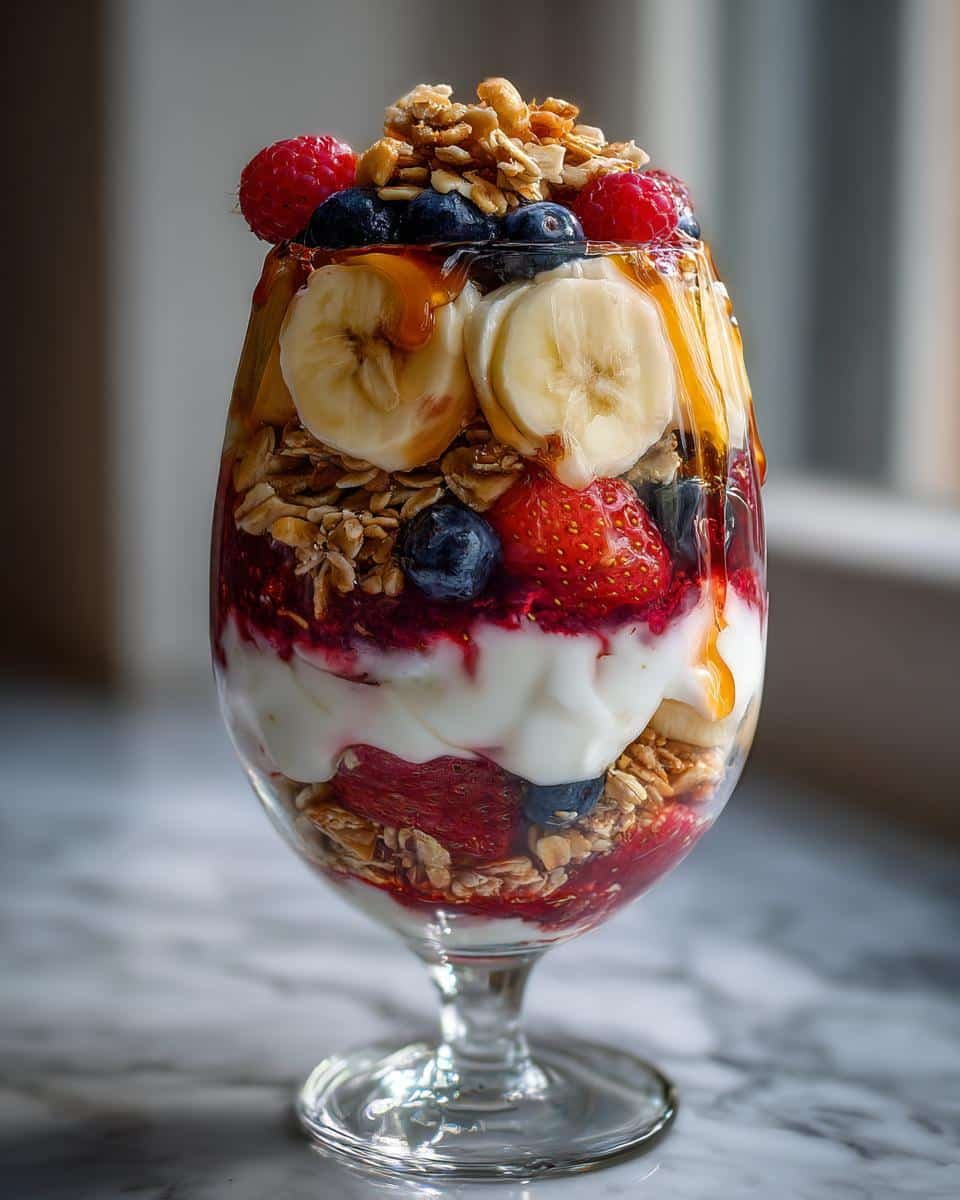 Fruit and Yogurt Parfait. - detail 1