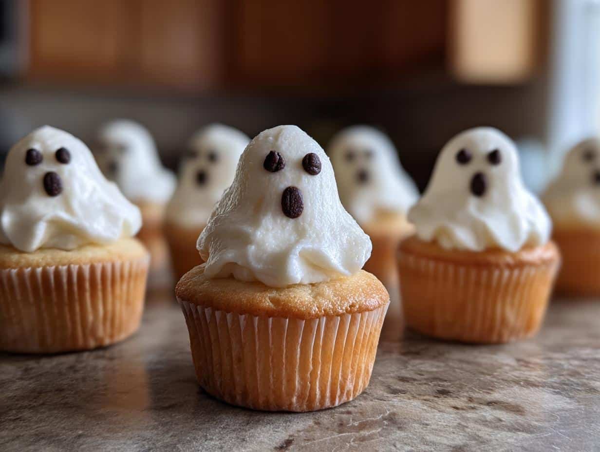 8 Spooktacular Ghostly Cupcakes for Halloween Fun!