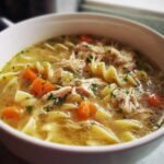 Grandma's Homestyle Chicken Noodle Soup from Scratch
