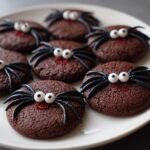 Halloween Spider Cookies.