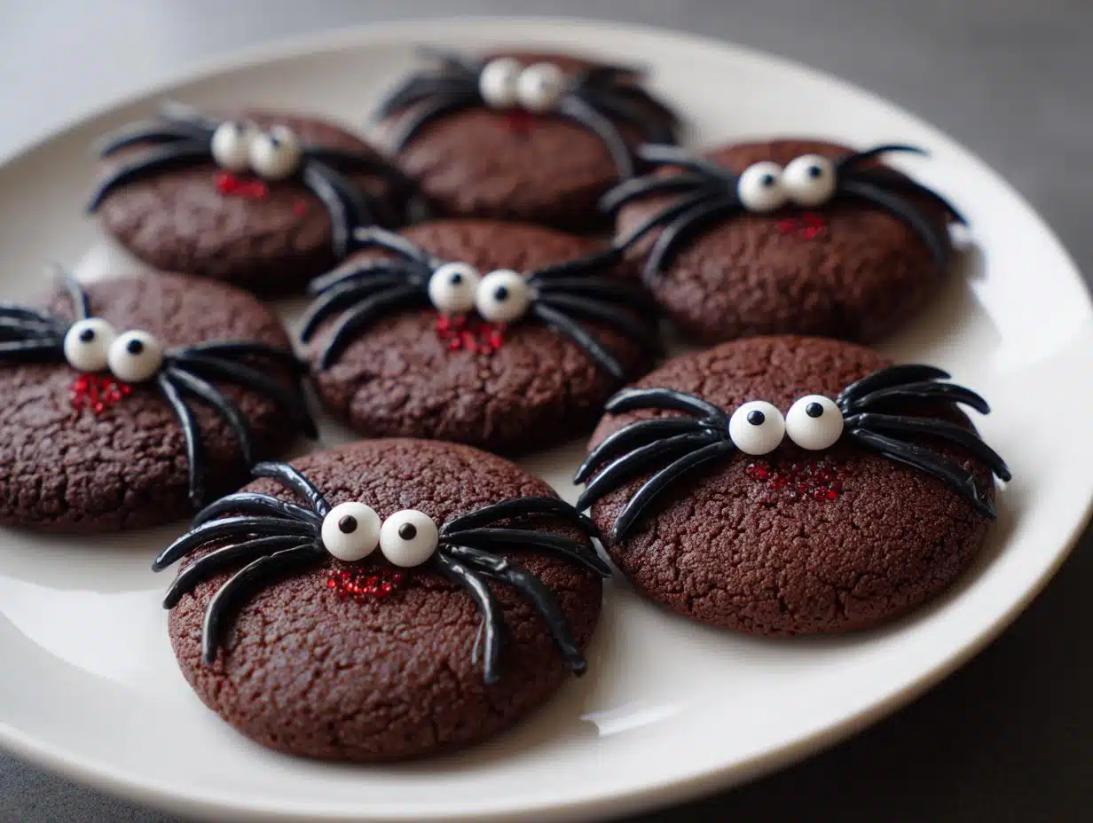 Spooky Sweet Halloween Spider Cookies in Just 30 mins