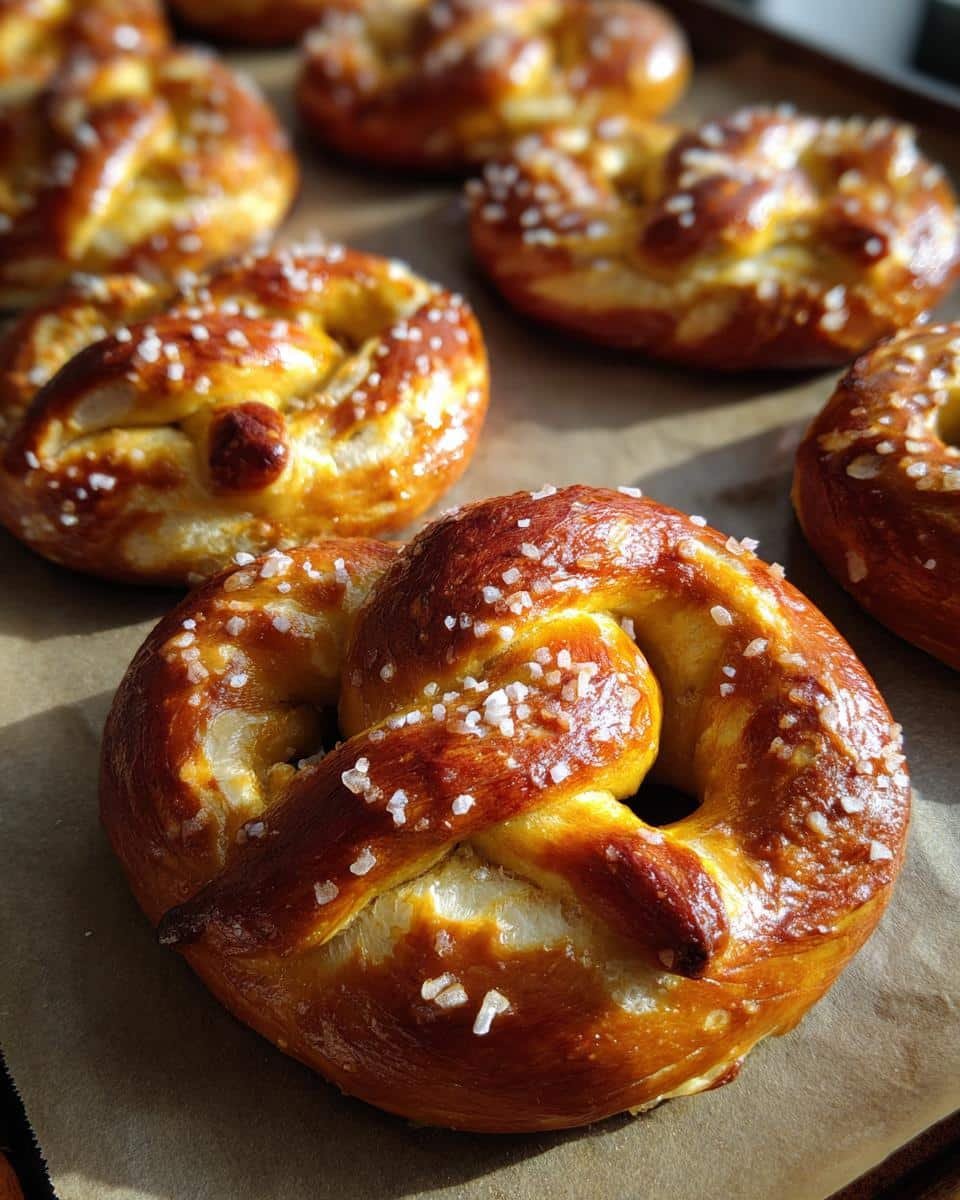 Homemade Soft Pretzels - detail 1