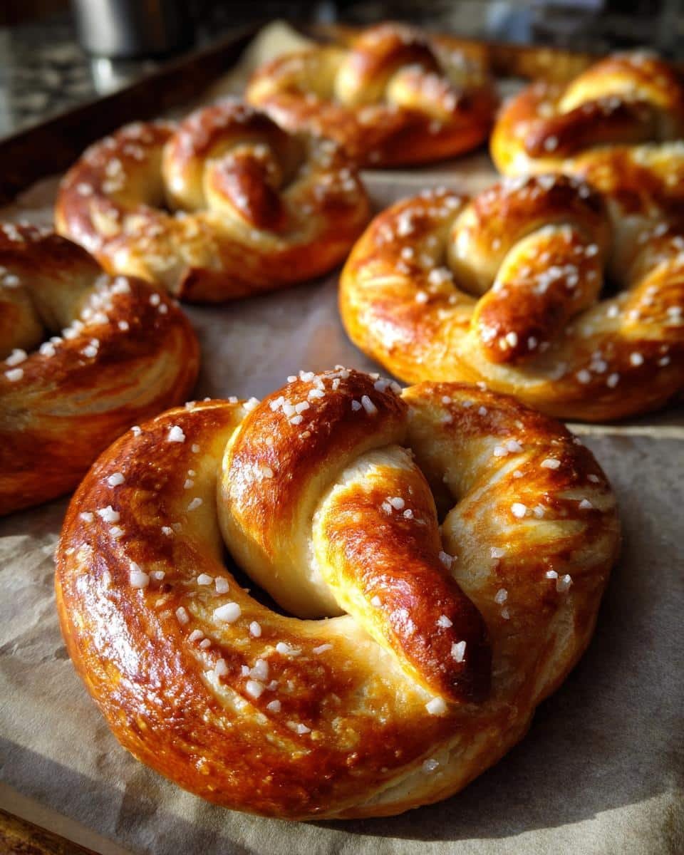 Homemade Soft Pretzels - detail 2