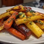 Honey Roasted Root Vegetables with Thyme
