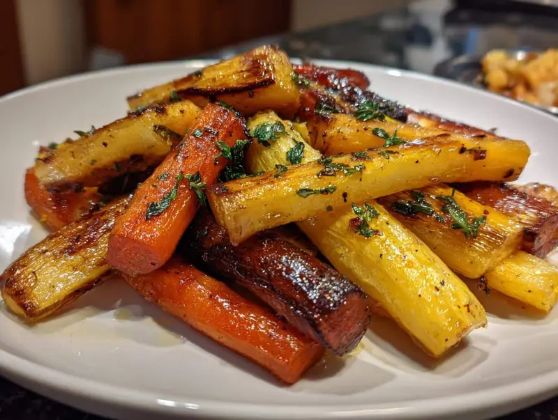 Irresistible Honey Roasted Root Vegetables with Thyme in 3 Simple Steps