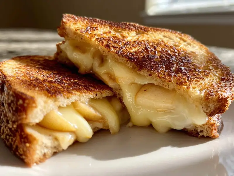 Irresistible Honeycrisp Apple and Cheddar Grilled Cheese Perfection