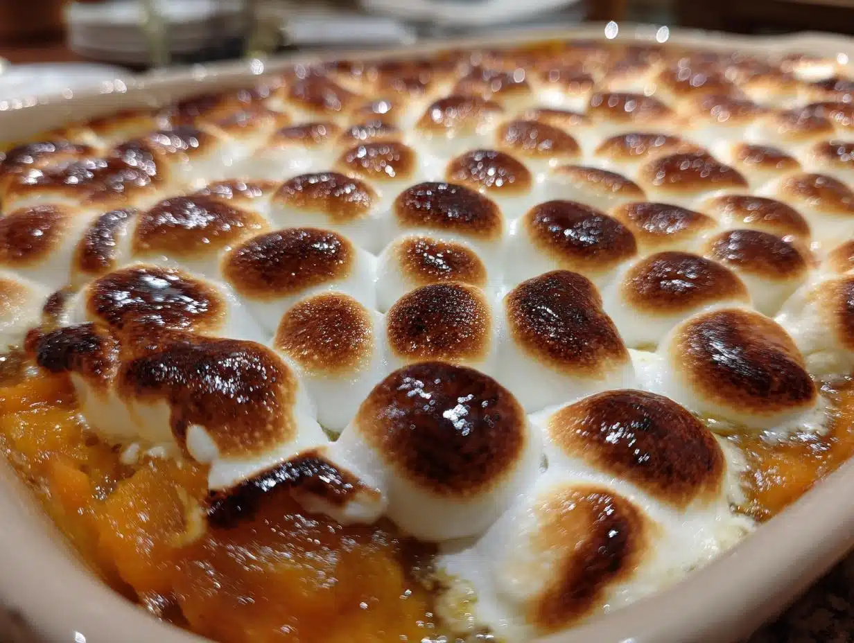 Loaded Sweet Potato Casserole with Marshmallows: 5-Ingredient Heaven