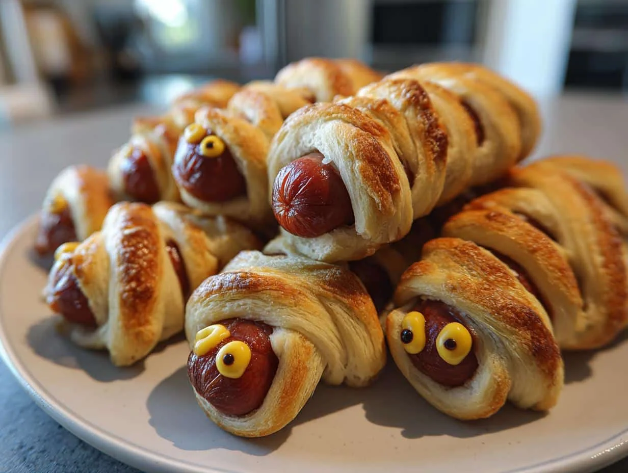 Mummy Hot Dogs.