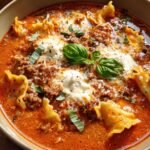 One-Pot Lasagna Soup.