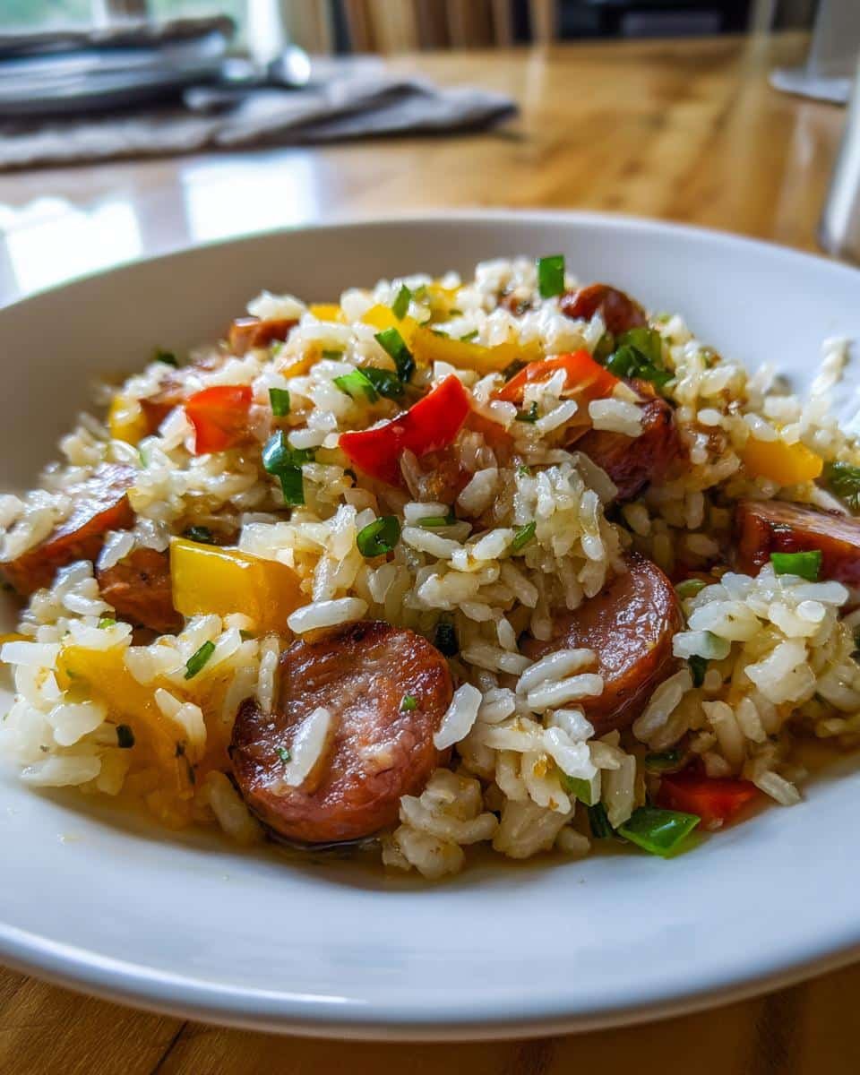 One-Pot Sausage and Rice - detail 1