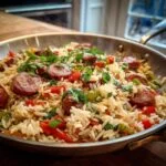 One-Pot Sausage and Rice