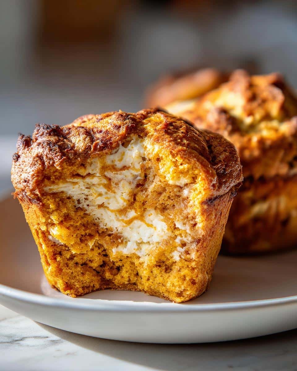 Irresistible Pumpkin Cream Cheese Swirl Muffins in 30 Minutes