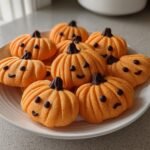 Pumpkin-Shaped Cookies.