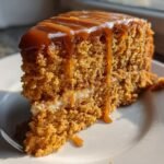 Pumpkin Spice Coffee Cake with Cinnamon Honey Butter