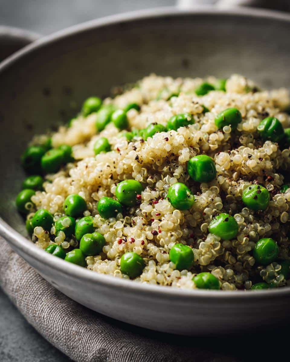 Quinoa-Millet Peas Meal. - detail 1
