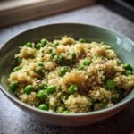 Quinoa-Millet Peas Meal.