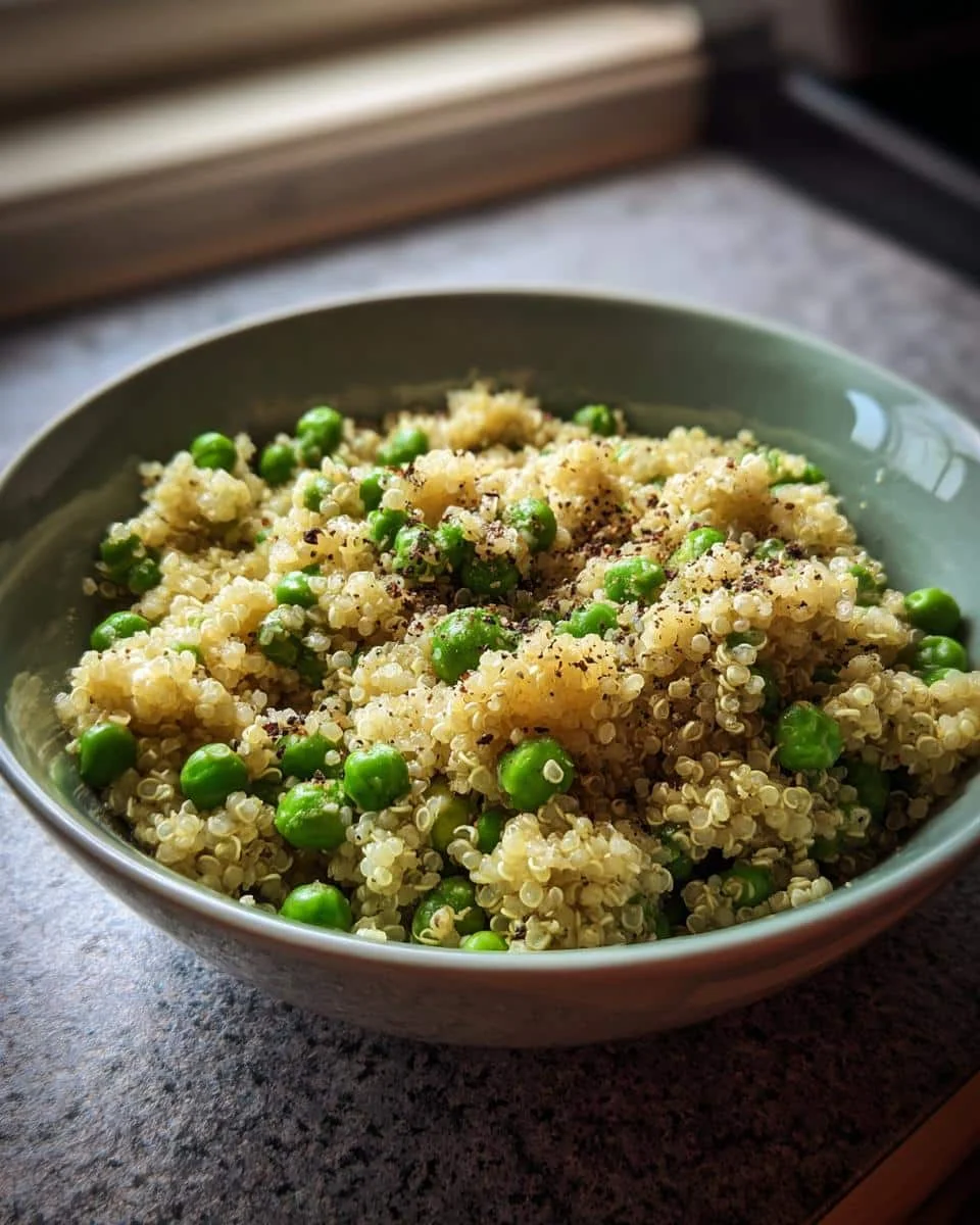 25-Minute Quinoa-Millet Peas Meal: Ridiculously Easy & Flavorful
