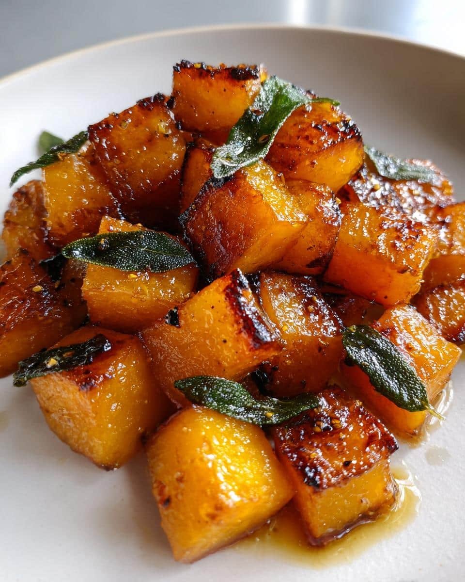 Roasted Butternut Squash with Brown Butter and Sage - detail 2