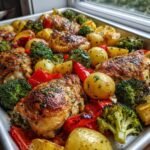 Sheet Pan Lemon Herb Chicken and Veggies
