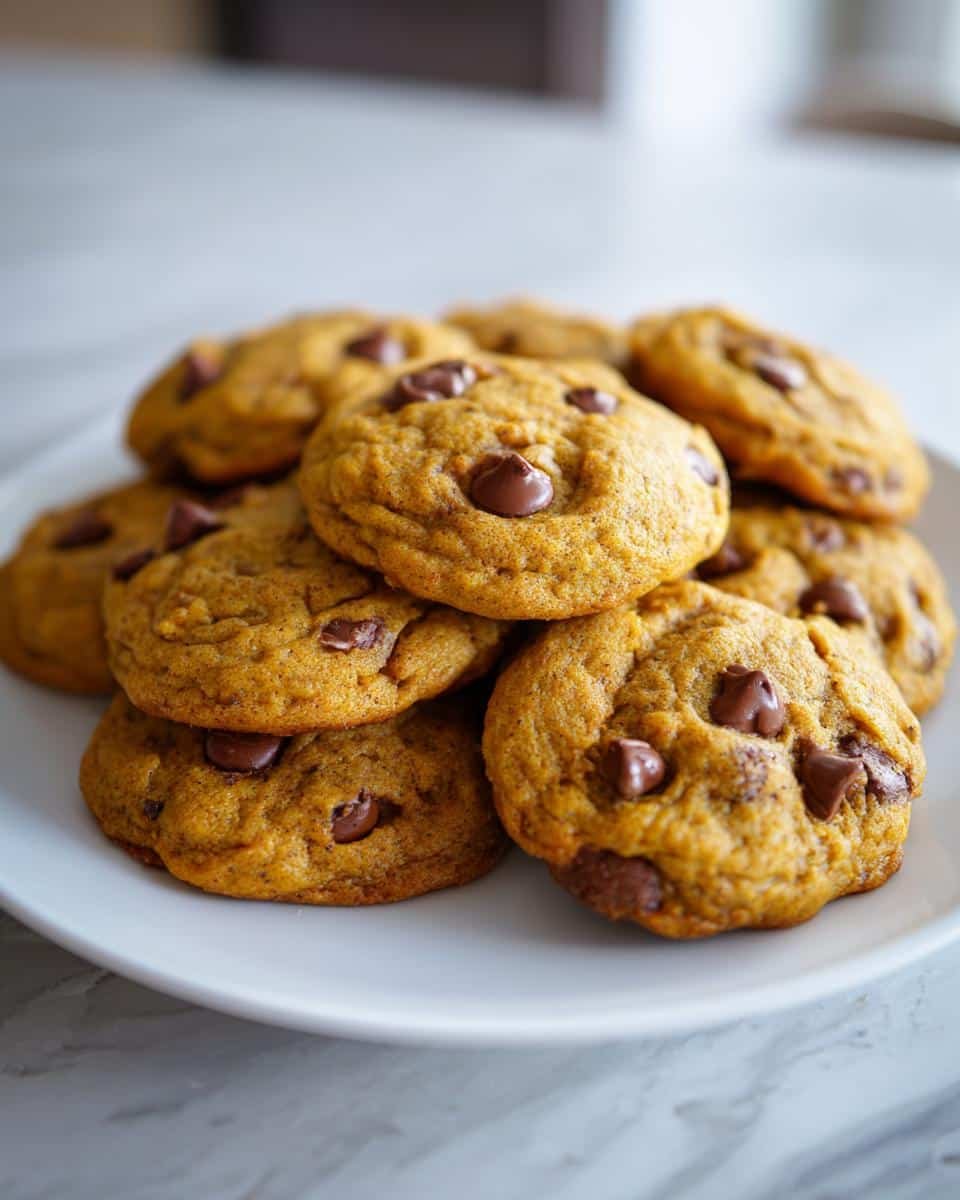 Soft Pumpkin Chocolate Chip Cookies - detail 1