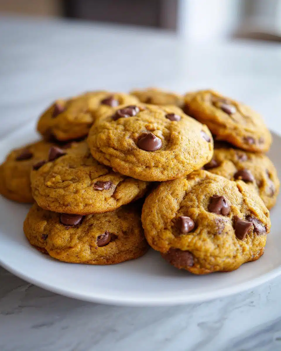 Soft Pumpkin Chocolate Chip Cookies - detail 1