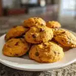 Soft Pumpkin Chocolate Chip Cookies