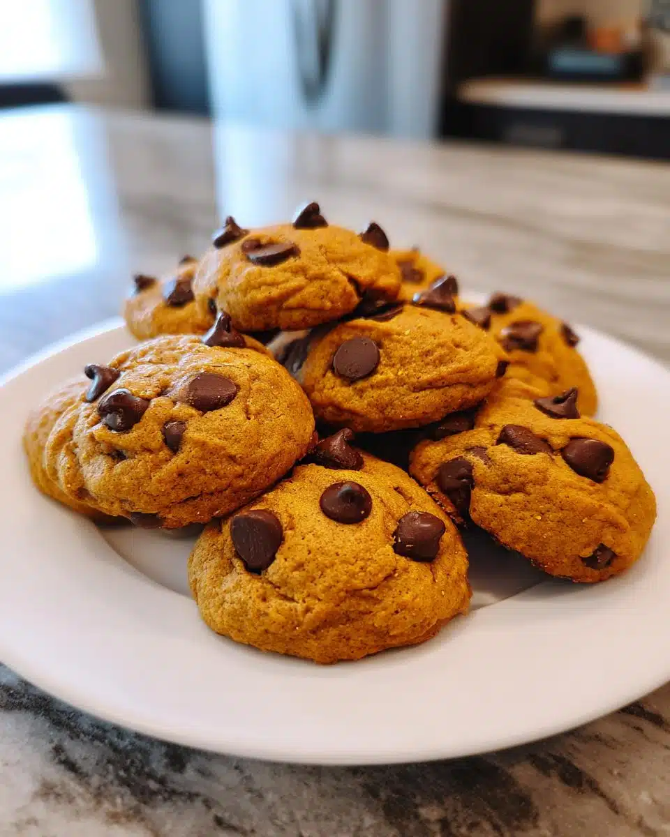 Soft Pumpkin Chocolate Chip Cookies - detail 2