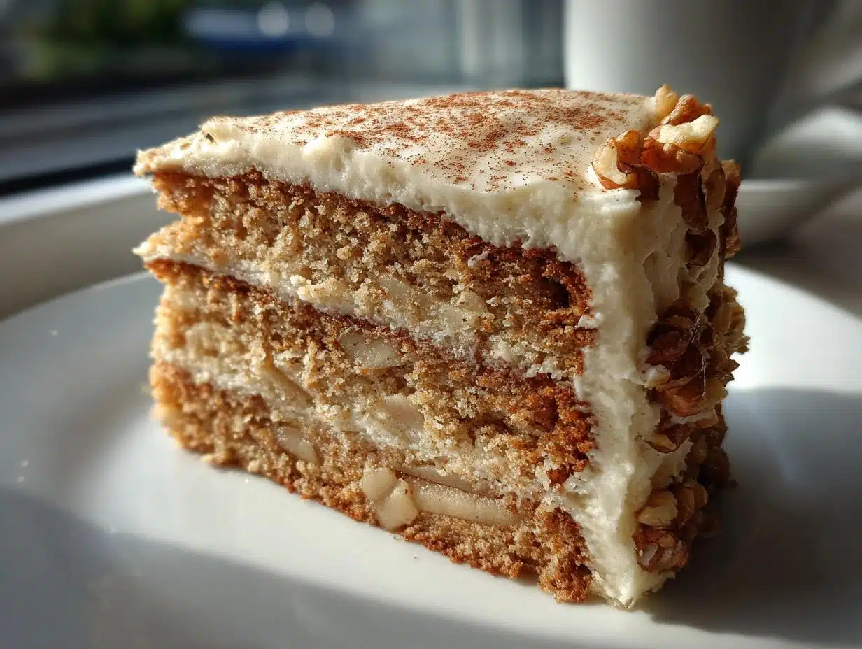 Irresistible Spiced Apple Cake with Cream Cheese Frosting Recipe