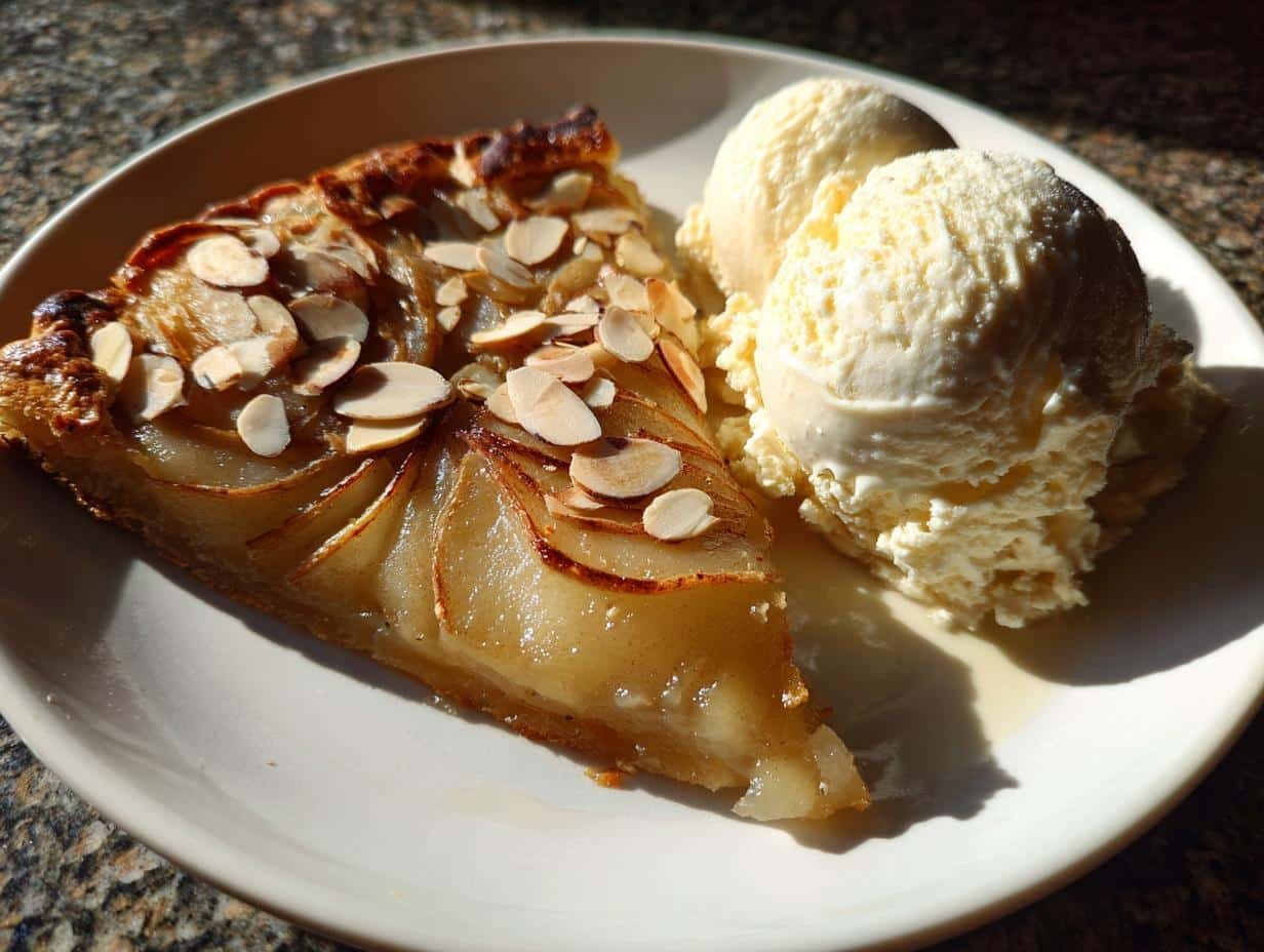 1 Unforgettable Spiced Pear and Almond Galette You Must Try