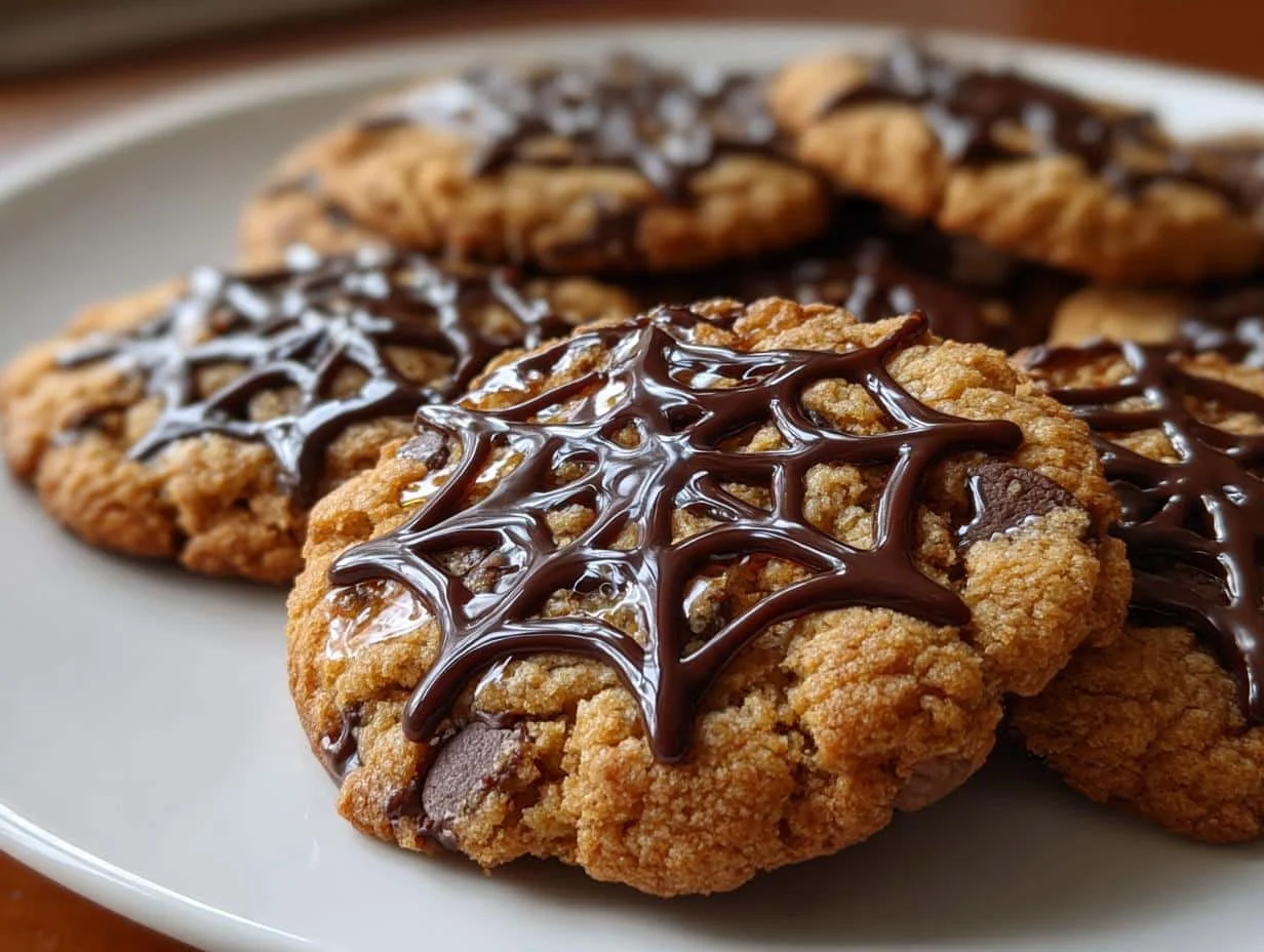 Irresistible Spider Web Chocolate Chip Cookies in 1 Hour