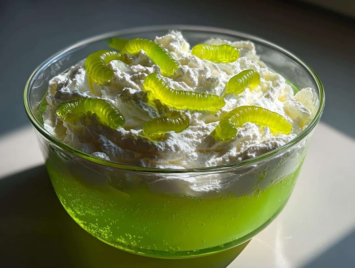 Spooky Worm Halloween Jello: 3-Ingredient Creepy Treat Kids Devour